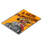 スクービードゥモンスタートラック ノートブック (左側)