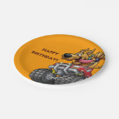 スクービードゥモンスタートラック ペーパープレート (アングル)