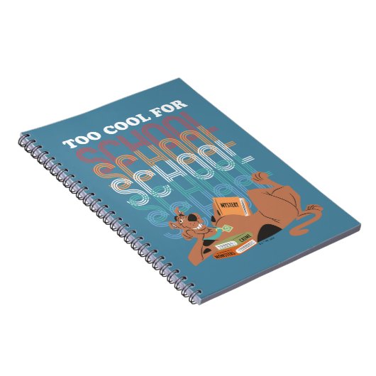 スクービードゥーがクール学校に行き過ぎる ノートブック (右側)