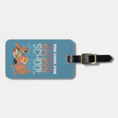 スクービードゥーがクール学校に行き過ぎる ラゲッジタグ (正面横)