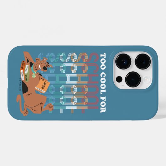 スクービードゥーがクール学校に行き過ぎる Case-Mate iPhoneケース (裏面 (横))