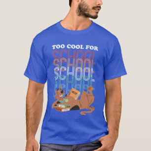 スクービードゥーがクール学校に行き過ぎる Tシャツ