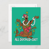 スクービードゥーがデッキアウト シーズンポストカード (正面/裏面)