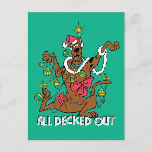 スクービードゥーがデッキアウト シーズンポストカード (正面)