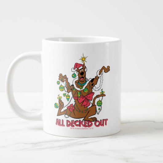 スクービードゥーがデッキアウト ジャンボコーヒーマグカップ (左)