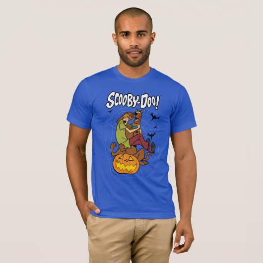 スクービードゥーとシャギー·ハロウィーンの恐怖 Tシャツ (正面フル)