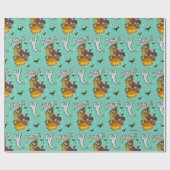 スクービードゥーとシャギー・ハロウィーンファイト ラッピングペーパー (フラット)