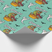 スクービードゥーとシャギー・ハロウィーンファイト ラッピングペーパー (角)