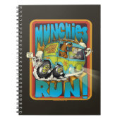 スクービードゥーとシャギー「マンチ走ー!」 ノートブック (正面)