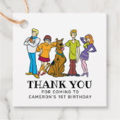 スクービードゥーと集団ありがとう フェイバータグ (正面)