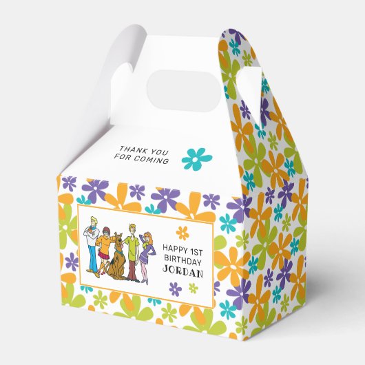 スクービードゥーと集団ありがとう フェイバーボックス (正面サイド)