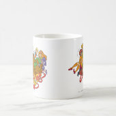 スクービードゥーと集団クリスマス コーヒーマグカップ (中央)