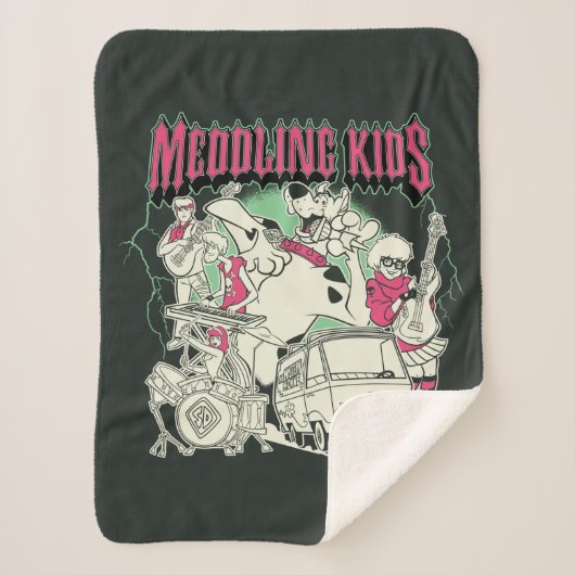スクービードゥーと集団メドリングキッズパンクバンド シェルパブランケット (正面)