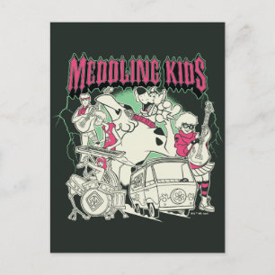 スクービードゥーと集団メドリングキッズパンクバンド ポストカード
