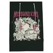 スクービードゥーと集団メドリングキッズパンクバンド ミディアムペーパーバッグ (裏面)