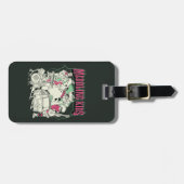 スクービードゥーと集団メドリングキッズパンクバンド ラゲッジタグ (正面横)