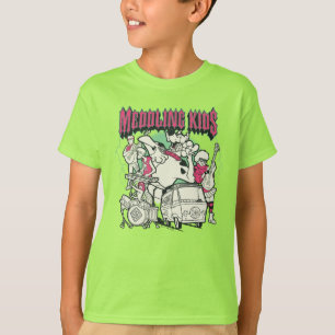 スクービードゥーと集団メドリングキッズパンクバンド Tシャツ