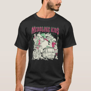 スクービードゥーと集団メドリングキッズパンクバンド Tシャツ