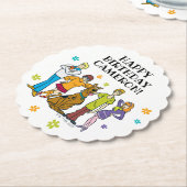 スクービードゥーと集団誕生日 ペーパーコースター (アングル)