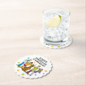 スクービードゥーと集団誕生日 ペーパーコースター (インサイチュ)