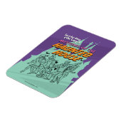 スクービードゥーと集団「幽霊のよく出るハウス」 マグネット (左側)