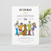 スクービードゥーと集団Groovyベビーシャワー 招待状 (スタンド正面)