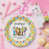 スクービードゥーと集団Groovy誕生日 ペーパープレート (パーティー)