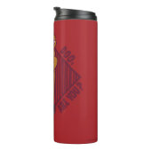 スクービードゥーどこであなたの部族のグラフィック タンブラー (回転右)