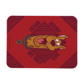 スクービードゥーどこであなたの部族のグラフィック マグネット (横)