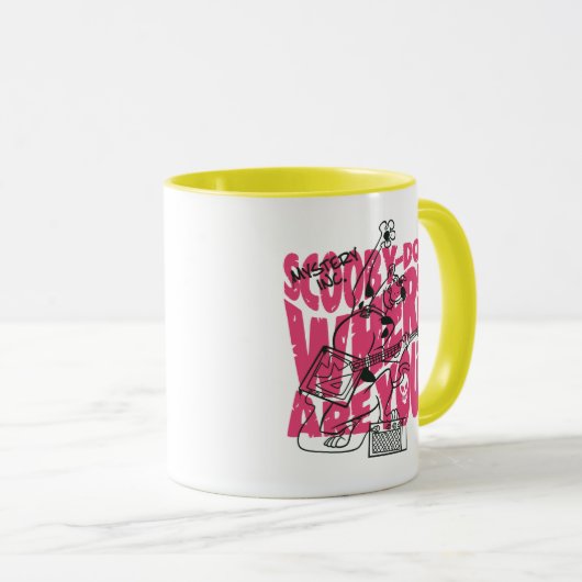 スクービードゥーどこパンクギターリフ マグカップ (正面右)