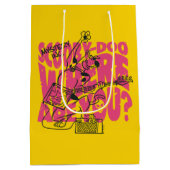 スクービードゥーどこパンクギターリフ ミディアムペーパーバッグ (裏面)