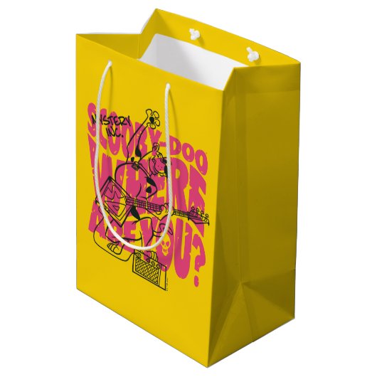 スクービードゥーどこパンクギターリフ ミディアムペーパーバッグ (裏面アングル)