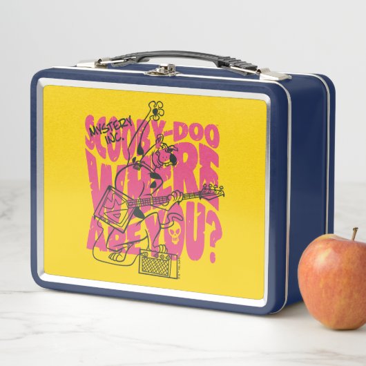 スクービードゥーどこパンクギターリフ メタルランチボックス (インサイチュ)