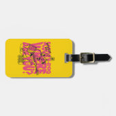 スクービードゥーどこパンクギターリフ ラゲッジタグ (正面横)