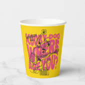 スクービードゥーどこパンクギターリフ 紙コップ (裏面)