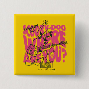 スクービードゥーどこパンクギターリフ 缶バッジ