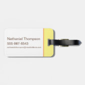 スクービードゥーの王 ラゲッジタグ (裏面横)