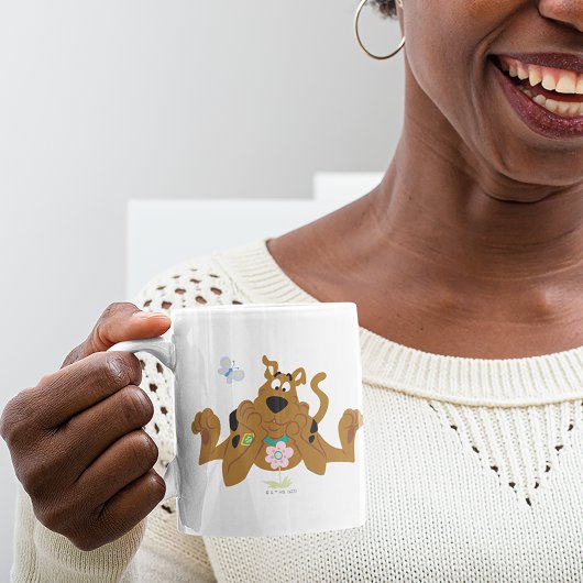 スクービードゥーの花 コーヒーマグカップ