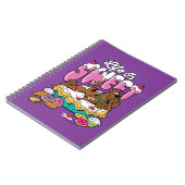 スクービードゥーは甘い ノートブック (左側)