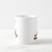 スクービードゥークリスマスホリデー〔雄ジカの〕枝角 コーヒーマグカップ (中央)