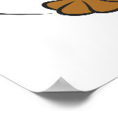 スクービードゥーサッカーオーバーヘッドキック ポスター (角)