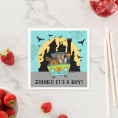 スクービードゥースプクトカキュラハロウィンベビーシャワーナップ スタンダードカクテルナプキン (インサイチュ)