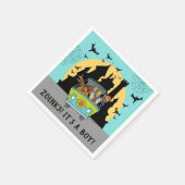 スクービードゥースプクトカキュラハロウィンベビーシャワーナップ スタンダードカクテルナプキン (角)