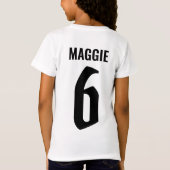 スクービードゥースプクトカキュラハロウィーン誕生日ガール Tシャツ (裏面)