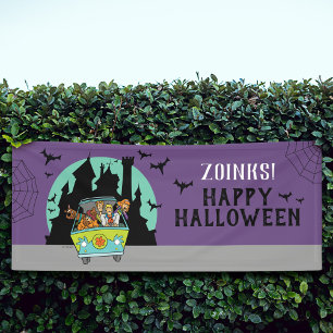 スクービードゥースプックタキュラハローウィンパーティ 横断幕