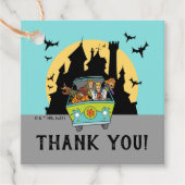 スクービードゥースプークの赤ちゃんシャワーありがとう フェイバータグ (正面)