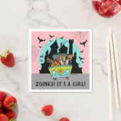 スクービードゥースプーク式ハロウィーンベイビーシャワー スタンダードカクテルナプキン (インサイチュ)