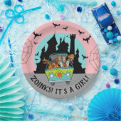 スクービードゥースプーク式ハロウィーンベイビーシャワー ペーパープレート (パーティー)