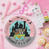 スクービードゥースプーク式ハロウィーンベイビーシャワー ペーパープレート (パーティー)