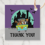 スクービードゥースポオクタキュラーハローウィンパーティサンキュー フェイバータグ (裏面)